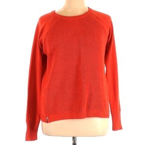Athleta sweater XL orange